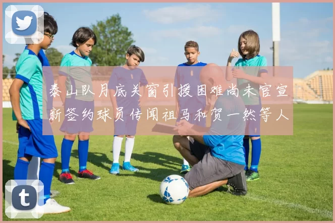 泰山队月底关窗引援困难尚未官宣新签约球员传闻祖马和贺一然等人