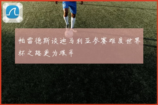 帕雷德斯谈迪马利亚参赛难度世界杯之路更为艰辛